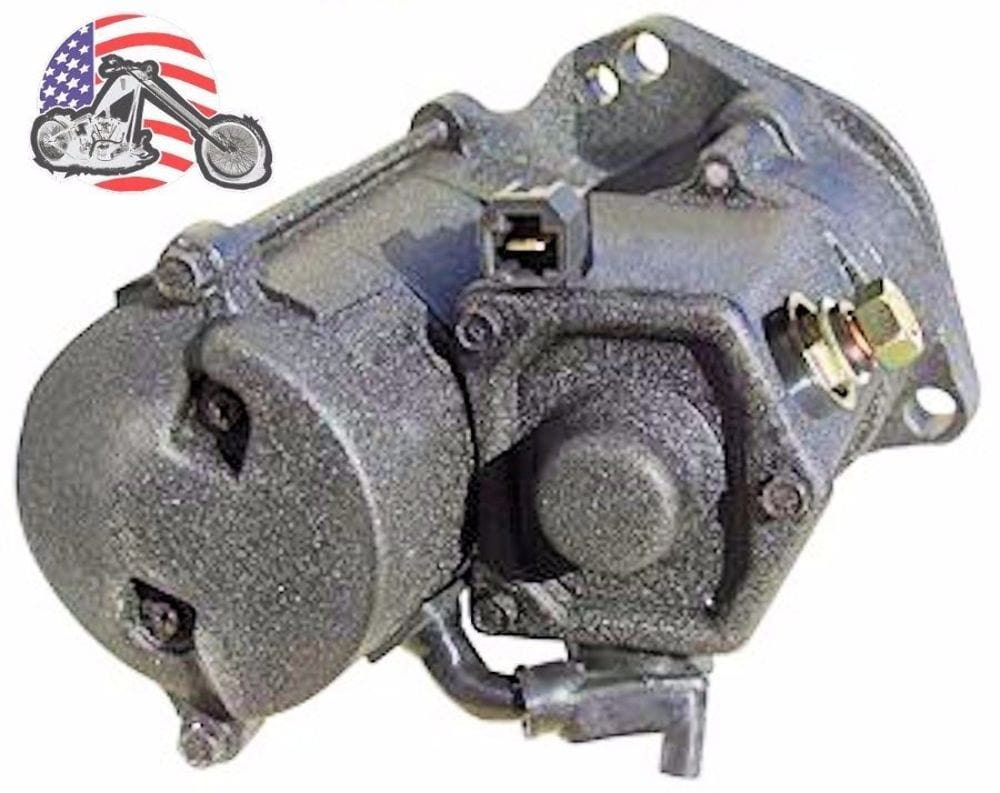 Ultima Other Electrical & Ignition Ultima High Torque Black 1.4KW Angle Side Post Starter Motor Harley Big Twin