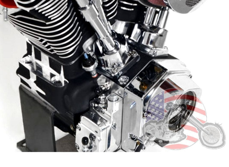 Ultima Other Engines & Engine Parts Chrome Lifter Tappet Blocks Front Rear Set Evolution Evo Harley Big Twin Dyna FL