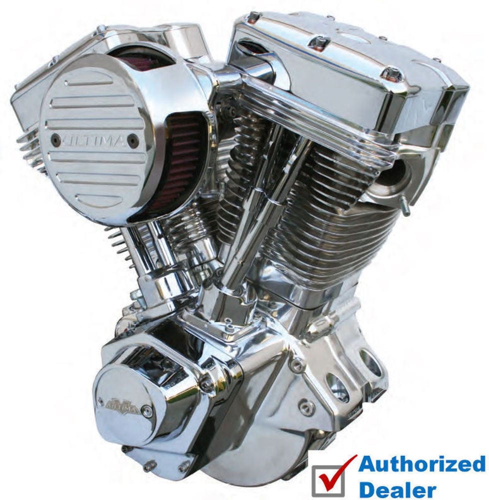 Ultima Other Engines & Engine Parts Ultima El Bruto Complete Evolution 113 Polished Motor Engine Harley Evo Big Twin