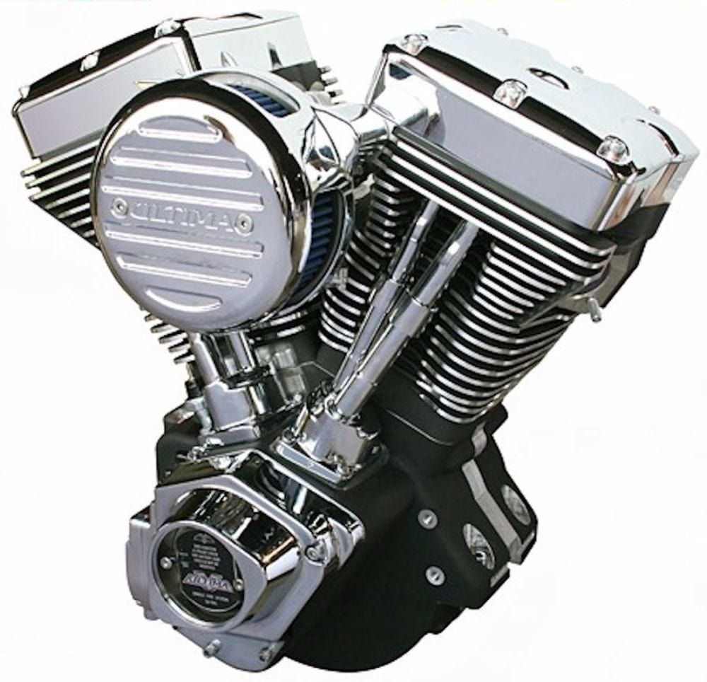 Ultima Other Engines & Engine Parts Ultima El Bruto Complete Evolution 120" Black Motor Engine Harley Evo Big Twin