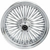 Ultima Other Tire & Wheel Parts 16 3.5 48 Fat Spoke Front Wheel Chrome Rim 2008+ Harley Softail Touring 25mm SD
