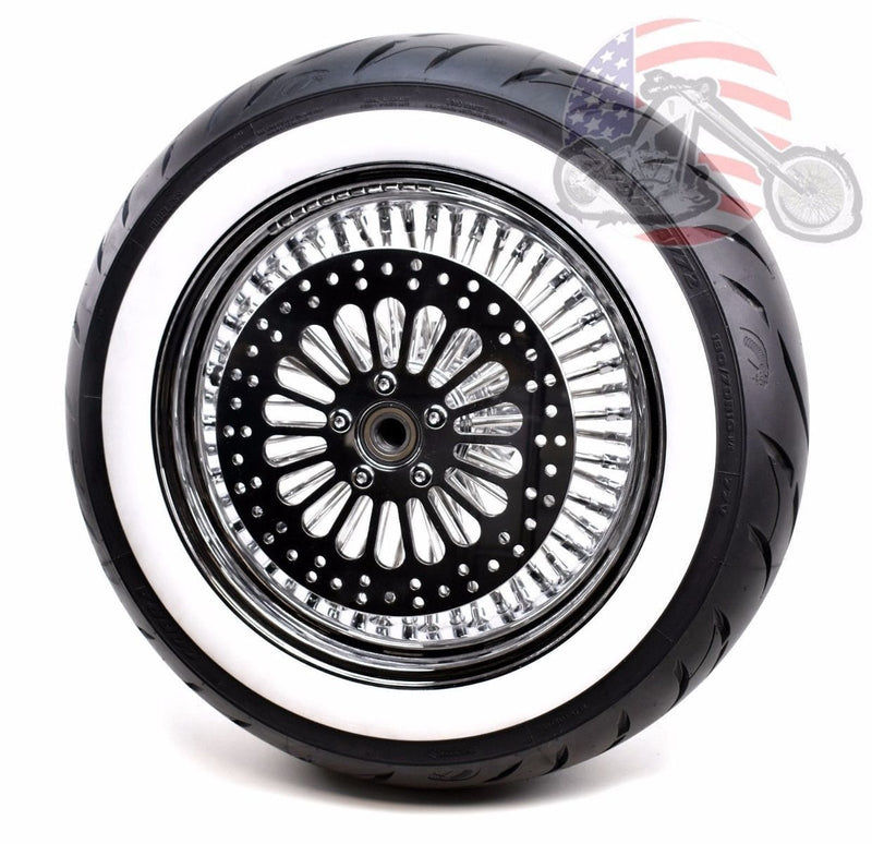 Ultima Other Tire & Wheel Parts 16 3.5 Fat Daddy Front Wheel Chrome WW Tire Package 2008+ Harley Softail Touring
