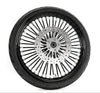 Ultima Other Tire & Wheel Parts 21 2.15 Black Front 48 Spoke Narrow Glide Wheel Rim Tire Package Harley XL Dyna