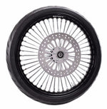 Ultima Other Tire & Wheel Parts 21 2.15 Fat Front Wheel Black BW Tire Package 2008+ Harley Softail Touring SD