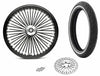 Ultima Other Tire & Wheel Parts 21 2.15 Front Wheel Black Out Tire Package 08-18 Harley Softail Touring SDWW