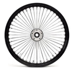 Ultima Other Tire & Wheel Parts 21 X 2.15 Black & Chrome Front 48 Spoke Narrow Glide Wheel Rim Sportster Dyna