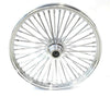 Ultima Other Tire & Wheel Parts 21 x 3.5 48 Fat King Spoke Front Wheel Chrome Rim Single Disc Touring Harley 08+