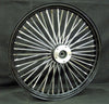 Ultima Other Tire & Wheel Parts Black 48 King Spoke Fat 21 2.15 Front Wheel Dual Disc Harley Touring & Softail