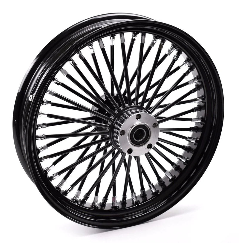 Ultima Other Tire & Wheel Parts Black Out 18 3.5 48 Fat King Spoke Rear Wheel Rim Harley Touring Softail Bagger