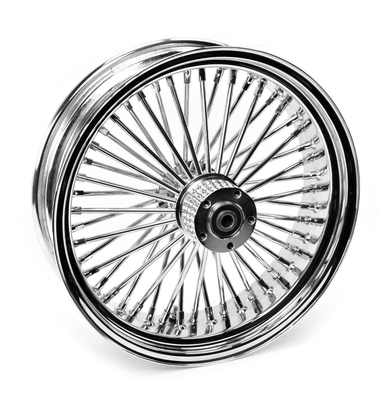 Ultima Other Tire & Wheel Parts Ultima Chrome 18 x 5.5 48 Fat King Spoke Rear Wheel Harley Chopper Bobber Custom