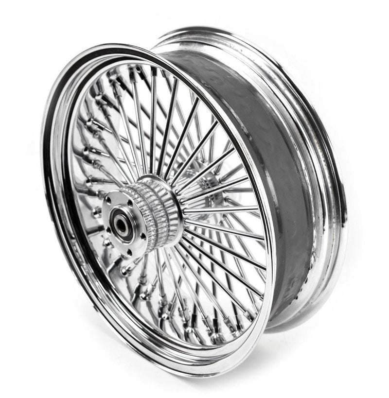 Ultima Other Tire & Wheel Parts Ultima Chrome 18 x 5.5 48 Fat King Spoke Rear Wheel Harley Chopper Bobber Custom