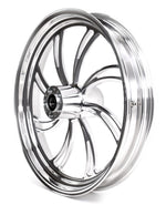 Ultima Other Tire & Wheel Parts Ultima Vortex 21 x 3.5 Polished Billet Front Wheel Rim Dual Disc Harley Touring