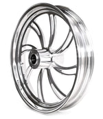 Ultima Other Tire & Wheel Parts Ultima Vortex 21 x 3.5 Polished Billet Front Wheel Rim Dual Disc Harley Touring