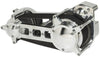 Ultima Other Transmission Parts Polished Ultima 3.35" Open Drag Race Style Belt Drive Primary w/ Bearing Support