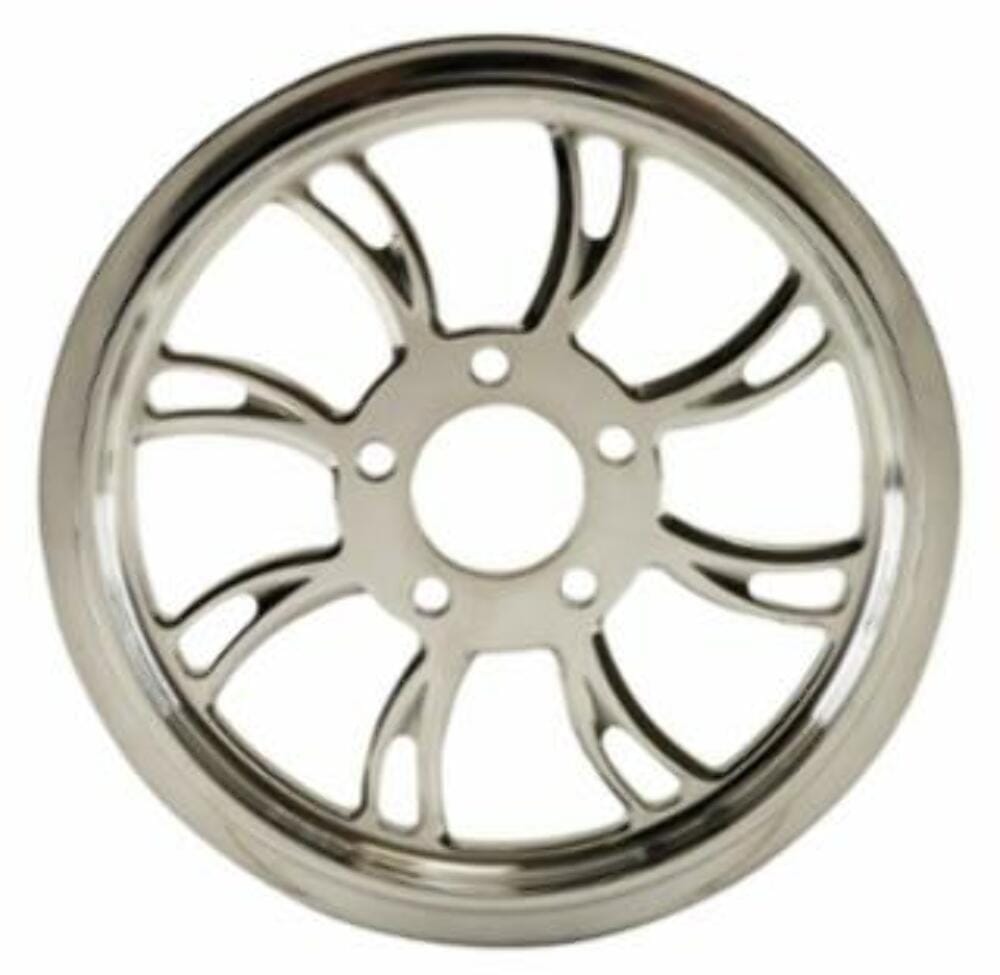 Ultima Polished 1-1/2" 70 Tooth Vortex Rear Pulley Harley Chopper Softail Bobber FXST
