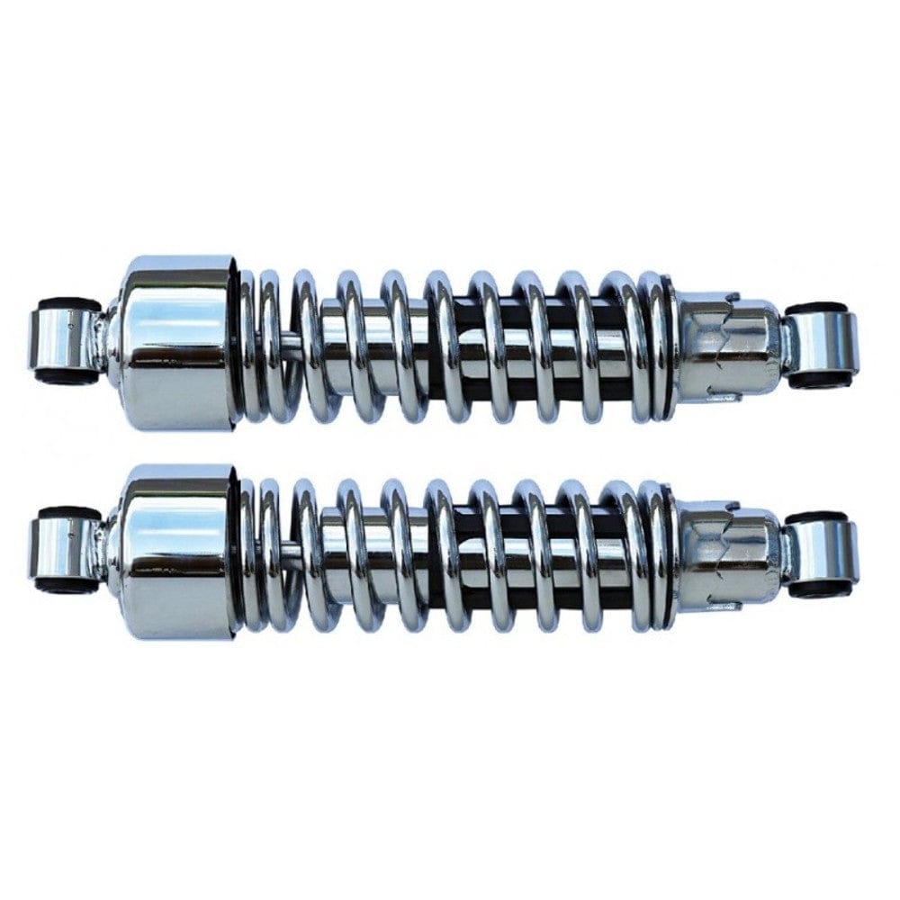 Ultima Shocks Ultima Complete Chrome Plated Shocks Assembly Absorbers 11.75" Harley Sportster