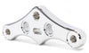 Ultima Triple Trees Ultima 5 Degree Raked Chrome Billet Triple Trees Harley Softail FXST 41MM FXDWG.