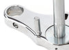 Ultima Triple Trees Ultima 5 Degree Raked Chrome Billet Triple Trees Harley Softail FXST 41MM FXDWG.