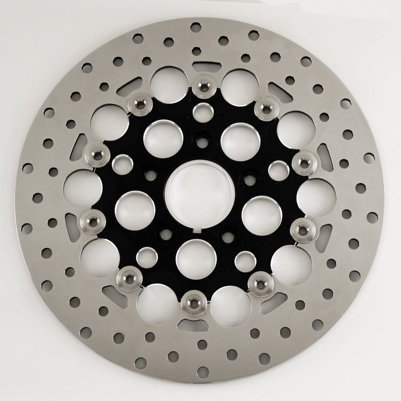 Ultima Ultima Floating Mesh Rotor Stainless 11.8" Front Harley Touring Dyna 06-13