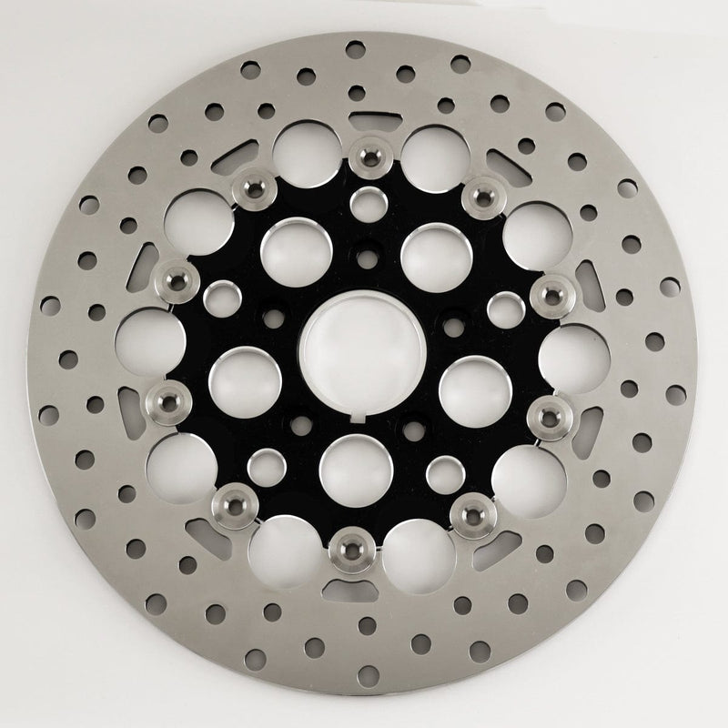 Ultima Ultima Floating Mesh Rotor Stainless 11.8" Rear Harley Touring Dyna 06-13