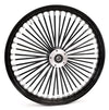 Ultima Wheels & Rims 21 2.15 Black Out Front 48 Spoke Narrow Glide Wheel Rim Sportster Dyna 883 1200