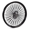 Ultima Wheels & Rims 21 2.15 Black Out Front 48 Spoke Narrow Glide Wheel Rim Sportster Dyna 883 1200