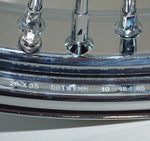 Ultima Wheels & Rims 48 King Fat Spoke 23 x 3.5" Front Rim Harley Touring Dual Disc Wheel Chrome 08+