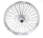 Ultima Wheels & Rims 48 King Spoke Fat 23 X 3.5 Front Wheel Rim Touring Softail Chrome Single Disc