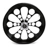 Ultima Wheels & Rims Black 16 x 3.5 Dual Disc Billet Kool Kat Billet Front Wheel Rim Harley Touring