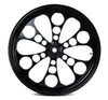 Ultima Wheels & Rims Black Kool Kat 21" 3.5" Billet Mag Front Wheel Rim Harley Single Disc New  84-07
