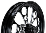 Ultima Wheels & Rims Black Kool Kat 21 x 3.5 Front Single Disc Mag Wheel Rim Harley 08+ Softail 25MM