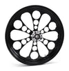 Ultima Wheels & Rims Black Kool Kat 23" 3.5" Billet Mag Front Wheel Rim Harley Touring Custom Single