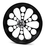 Ultima Wheels & Rims Black Kool Kat 26" 3.5" Billet Front Wheel Rim Harley Touring Custom Single Disc