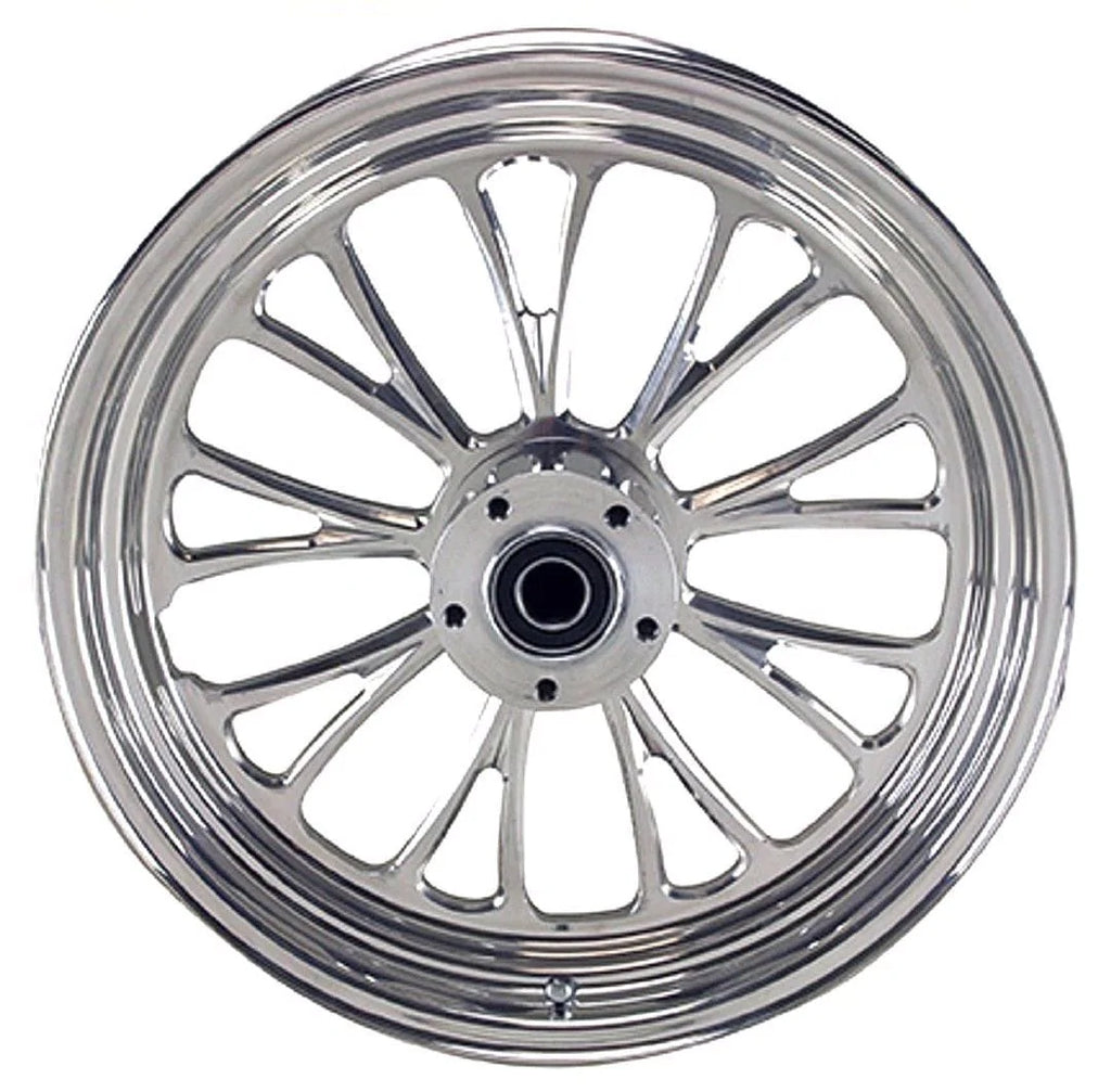 Ultima Wheels & Rims Manhattan Polished Billet 16 X 3.5 Front Wheel Rim Harley Touring Bagger 08+