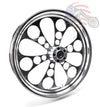 Ultima Wheels & Rims Polished Kool Kat 26" x 3.5" Billet Front Wheel Rim Harley Touring Single Disc
