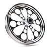 Ultima Wheels & Rims Polished Kool Kat 26" x 3.5" Billet Front Wheel Rim Harley Touring Single Disc