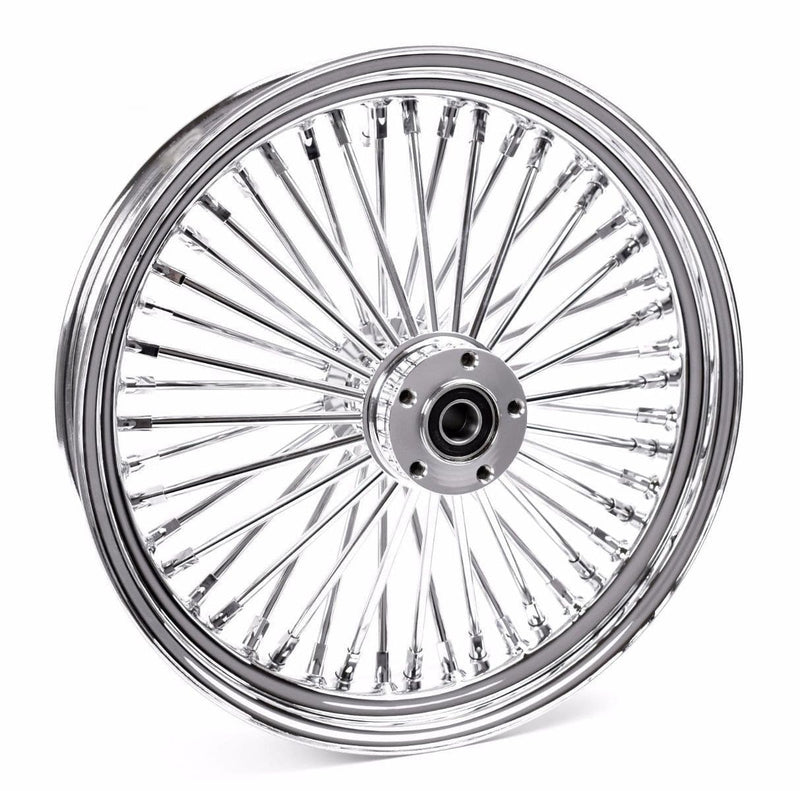 Ultima Wheels & Rims Ultima Chrome 16 3.5 48 Fat King Spoke Front Rim Wheel Harley Touring Dual 08+