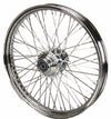 Ultima Wheels & Rims Ultima Chrome 21" X 2.15" 60 Spoke Front Billet Hub Wheel 84-99 Harley Softail