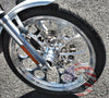 Ultima Wheels & Rims Ultima Kool Kat Polish Billet 21 2.15 Front Wheel Rim Harley Softail Wide Glide