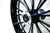 Ultima Wheels & Rims Ultima Manhattan 21 x 3.5 Black Billet Front Wheel Rim Harley Touring Dual Disc