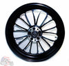 ULTIMA Wheels & Rims Ultima Manhattan Black Billet Aluminum 18 3.5 Front Wheel Harley Touring 08-2018