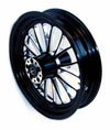 Ultima Wheels & Rims Ultima Manhattan Black Billet Aluminum 18 3.5 Rear Wheel Harley Touring Softail