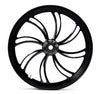 Ultima Wheels & Rims Vortex Black Billet Aluminum Front Wheel 21 x 2.15 Harley Touring Softail SD 08+
