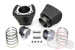 V-Twin Manufacturing Big Bore & Top End Kits 883 to 1200 Black Cylinder 9.5:1 Piston Big Bore Conversion Kit Harley Sportster
