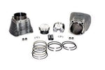V-Twin Manufacturing Big Bore & Top End Kits Big Bore 1200cc Cylinder Piston Conversion Kit Silver Wiseco 10:1 Rings 1986-03