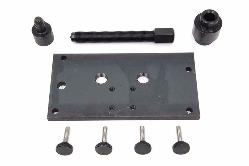 V-Twin Manufacturing Camshafts Twin Cams Inner Cam Bearing Install Tool Plate Jig Kit Harley Touring Softail