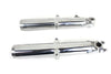 V-Twin Manufacturing Chrome 41mm Lower Front End Fork Sliders 69-71 Harley Shovelhead Electra Glide