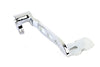 V-Twin Manufacturing Chrome Billet Aluminum Slotted Brake Arm Pedal OE 41600082 Harley Touring 14+