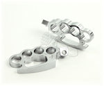 V-Twin Manufacturing Chrome Knuckle Footpegs Pegs Set Pair Male Mount Harley Chopper Bobber Custom XL