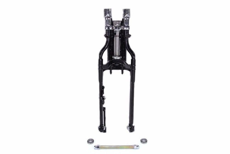 V-Twin Manufacturing Complete Suspension Units Black Replacement Replica FLSTS Springer Front End Kit Harley Heritage Softail